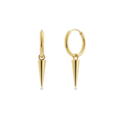 Örhängen Peak Hoops Guld
