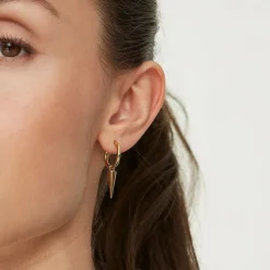 Örhängen Peak Hoops Guld