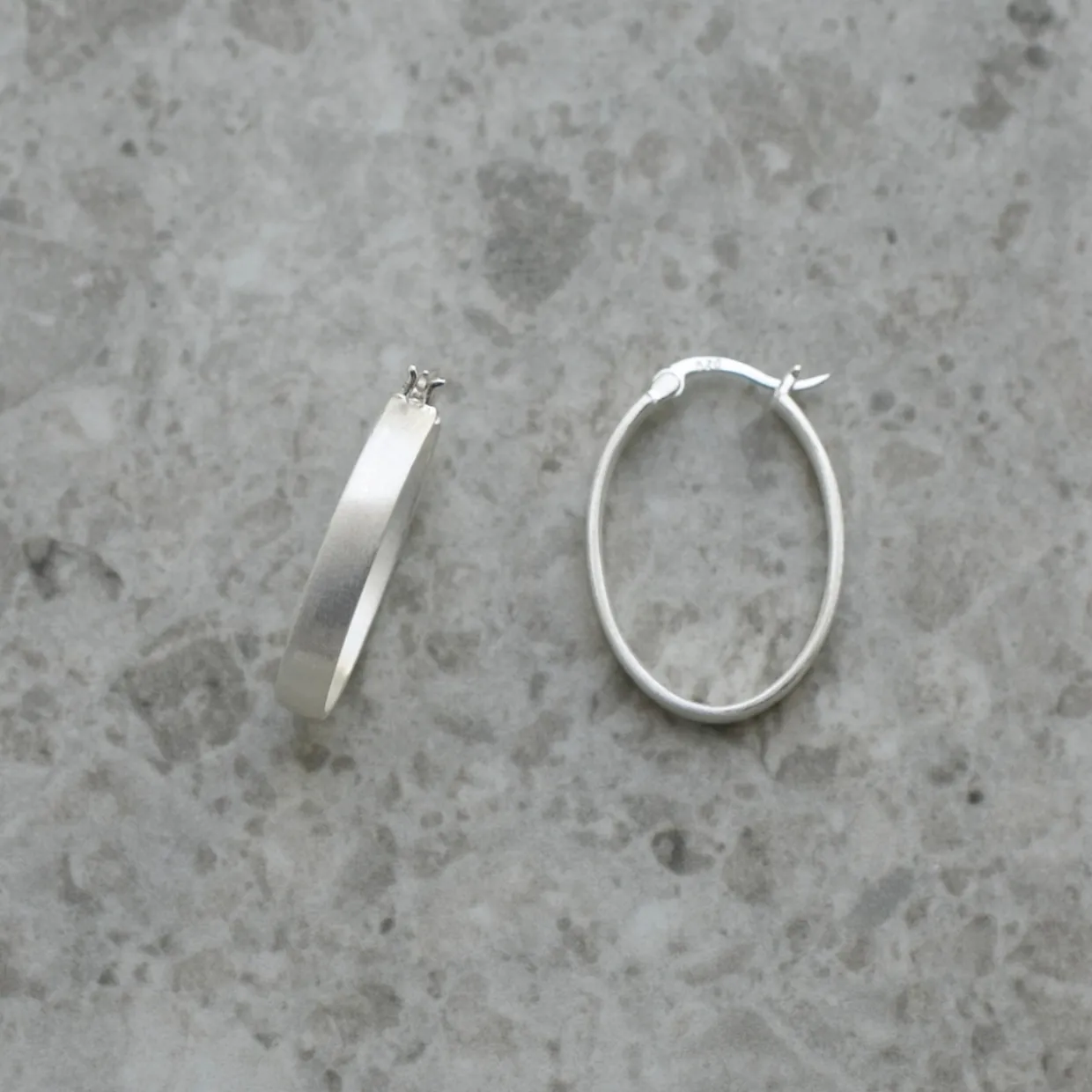 Örhängen Ribbon Silver