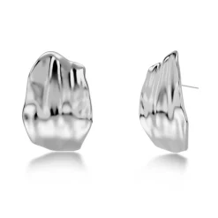 Örhängen Tidal Large Stål