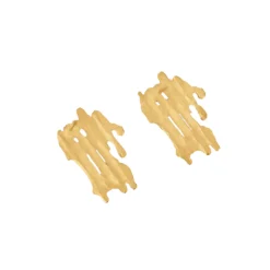 Örhängen Wellpapp Nr.3 guld