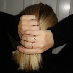 Ring Dear Guld Rosa 17 mm