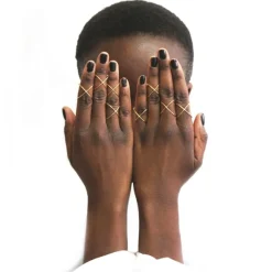 Ring Korsad mässing