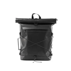 Ryggsäck Pannier rolltop (incl 2 carabiners) Svart