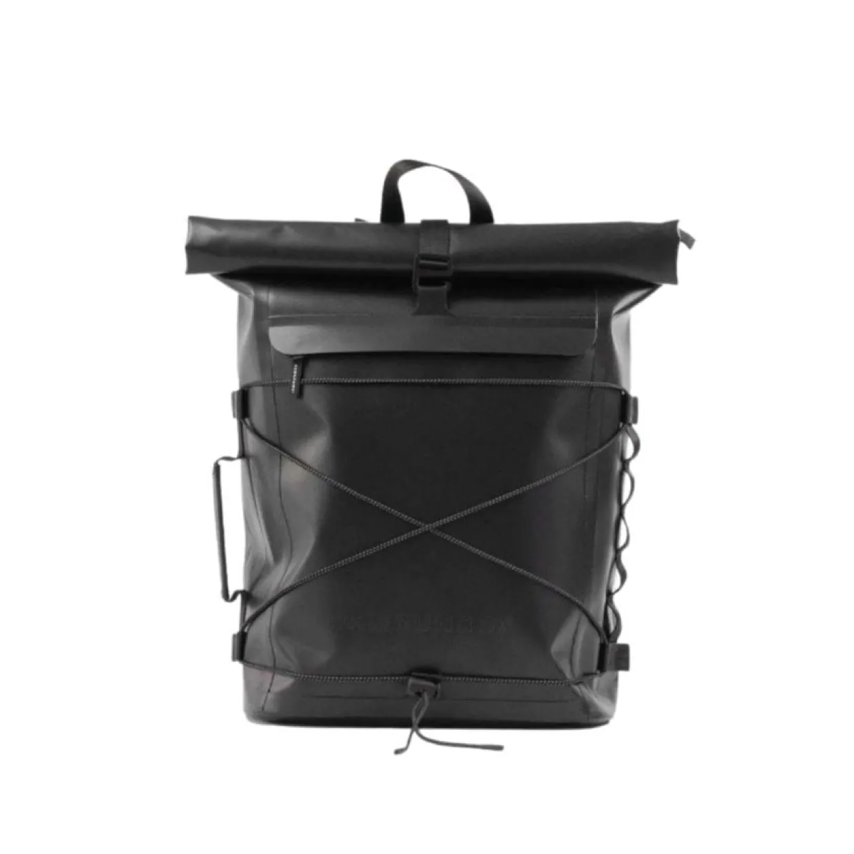 Ryggsäck Pannier rolltop (incl 2 carabiners) Svart