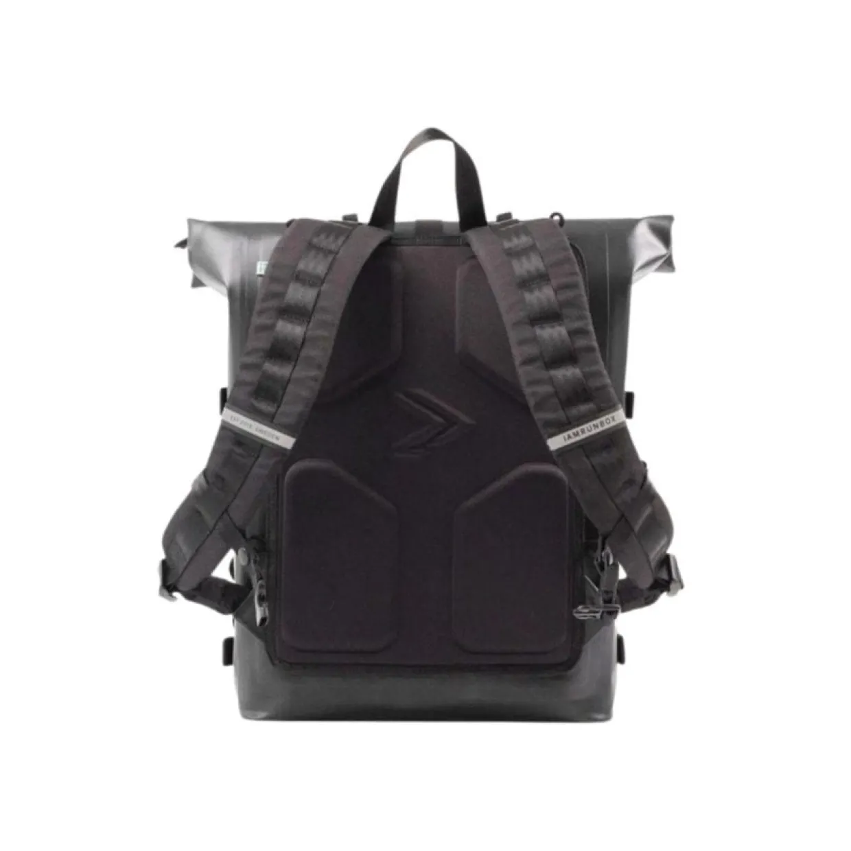 Ryggsäck Pannier rolltop (incl 2 carabiners) Svart