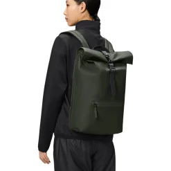 Ryggsäck Rolltop Rains Green