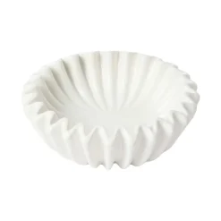 Serveringsskål Pleated 20 Vit