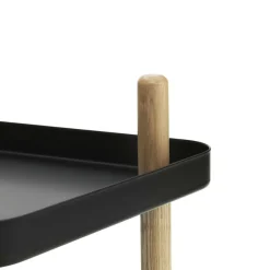 Serveringsvagn Block svart/ask