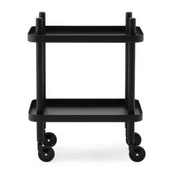 Serveringsvagn Block svart/svart