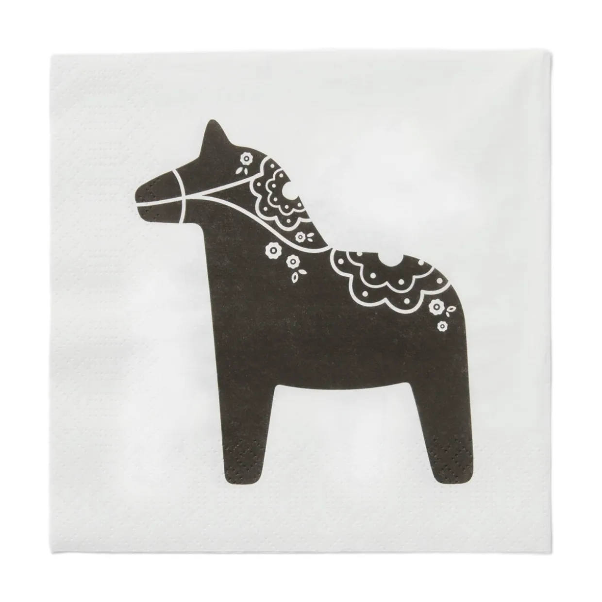 Servett 33 cm Mora Svart