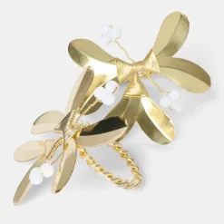 Servettring Mistel guld
