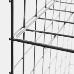 Sidobord Koster 2 hyllor Krom