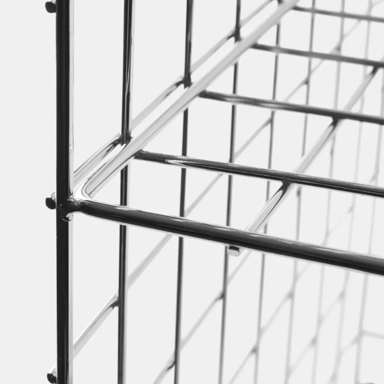 Sidobord Koster 2 hyllor Krom