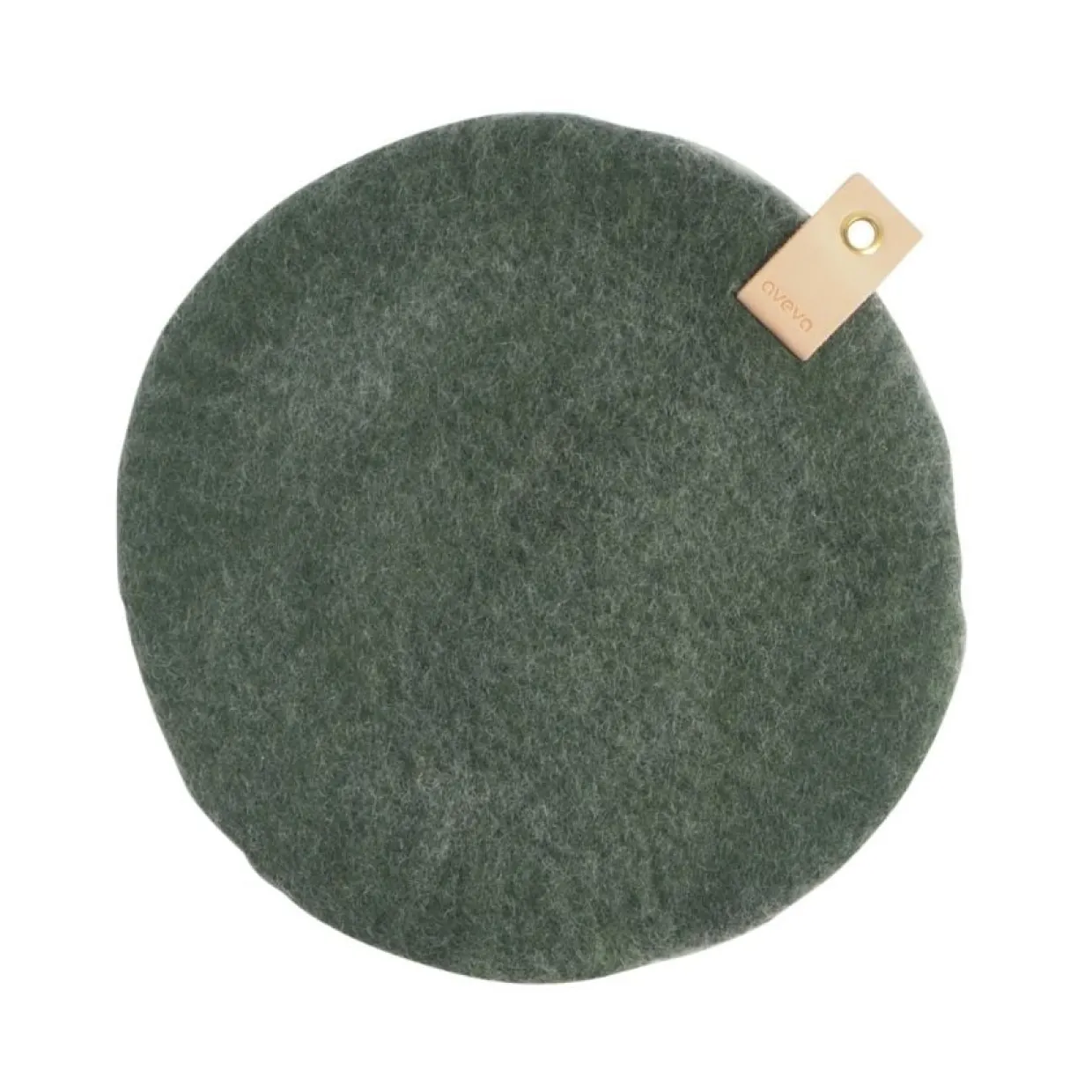 Sittdyna Ull 33cm Moss green