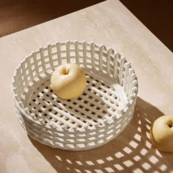 Skål Centrepiece Off white 29X10cm