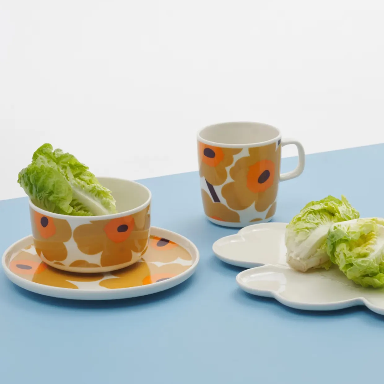 Skål Oiva / Unikko 5 dl senap/orange