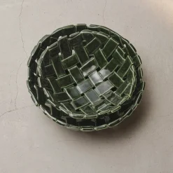 Skål Plait 24 diameter Grön