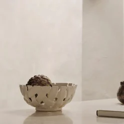 Skål Plait 24 diameter Vit