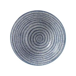 Skål Positano 9 Blå randig