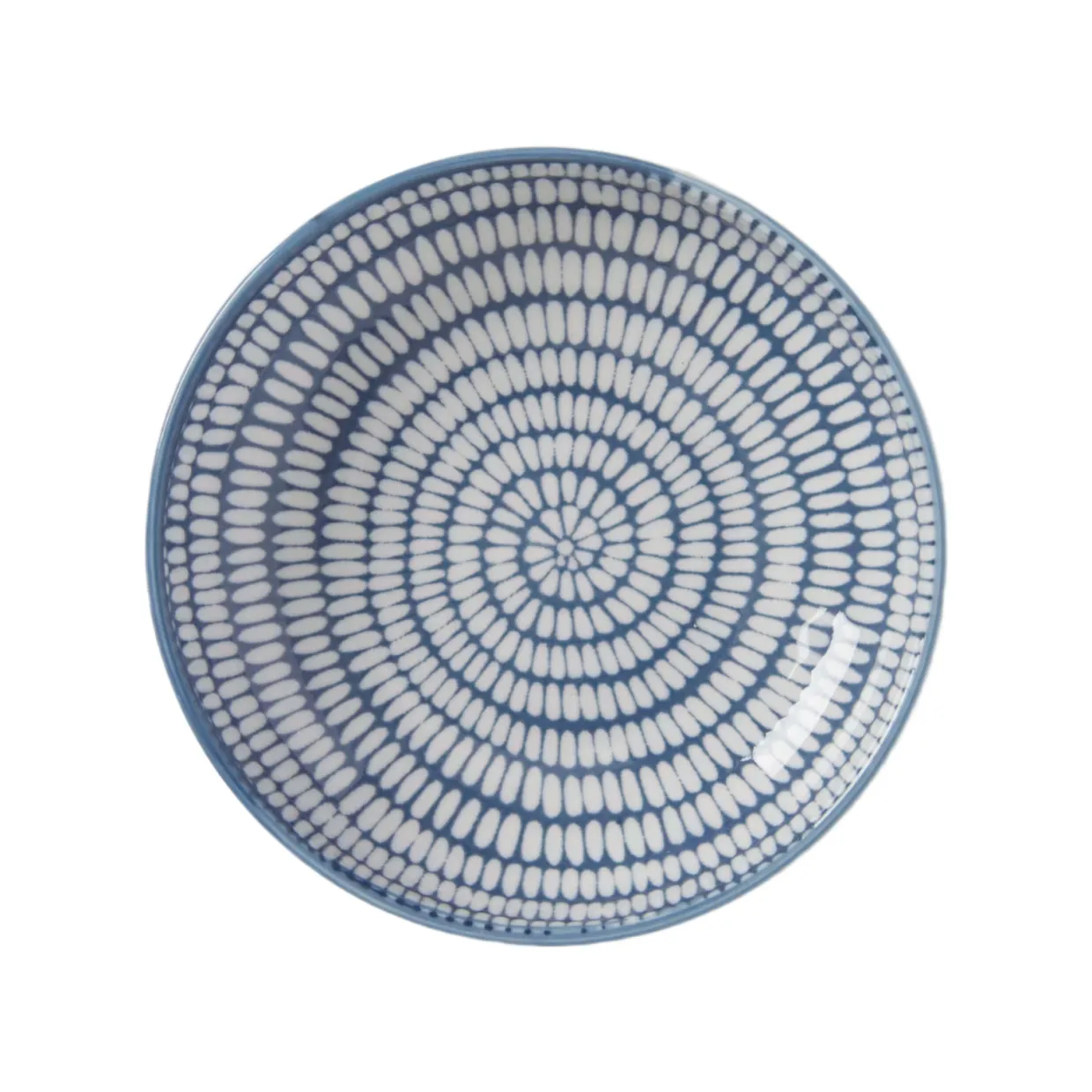 Skål Positano 8 Blå randig