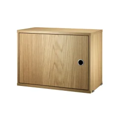 Skåp med dörr 58 x 30 x 42 cm Ek