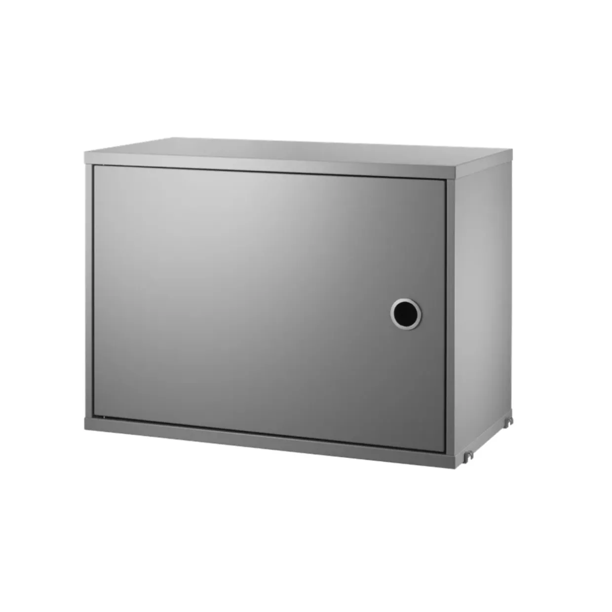 Skåp med dörr 58 x 30 x 42 cm Grå