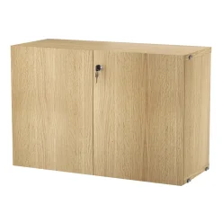 Skåp med lås 78x32,2x52 Ek