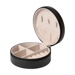 Smyckesskrin Jackie rund svart