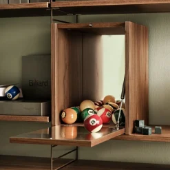 Snapsskåp 28x38x30 Valnöt