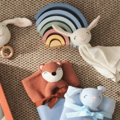 Snuttefilt Selma Räv Terracotta