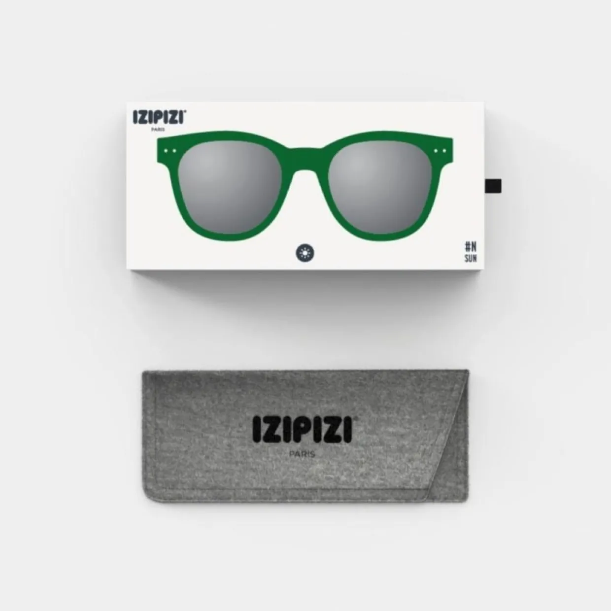 Solglas IZIPIZI # N Green Crystel