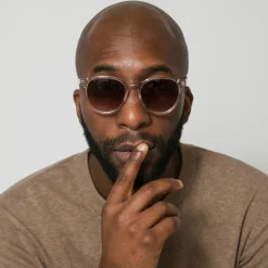 Solglasögon Oval Champagne