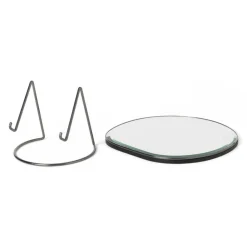 Spegel för bord, Pond mörk krom