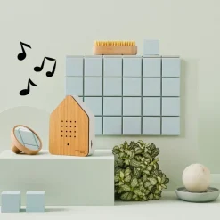 Speldosa Fågelholk Kvitter Ek