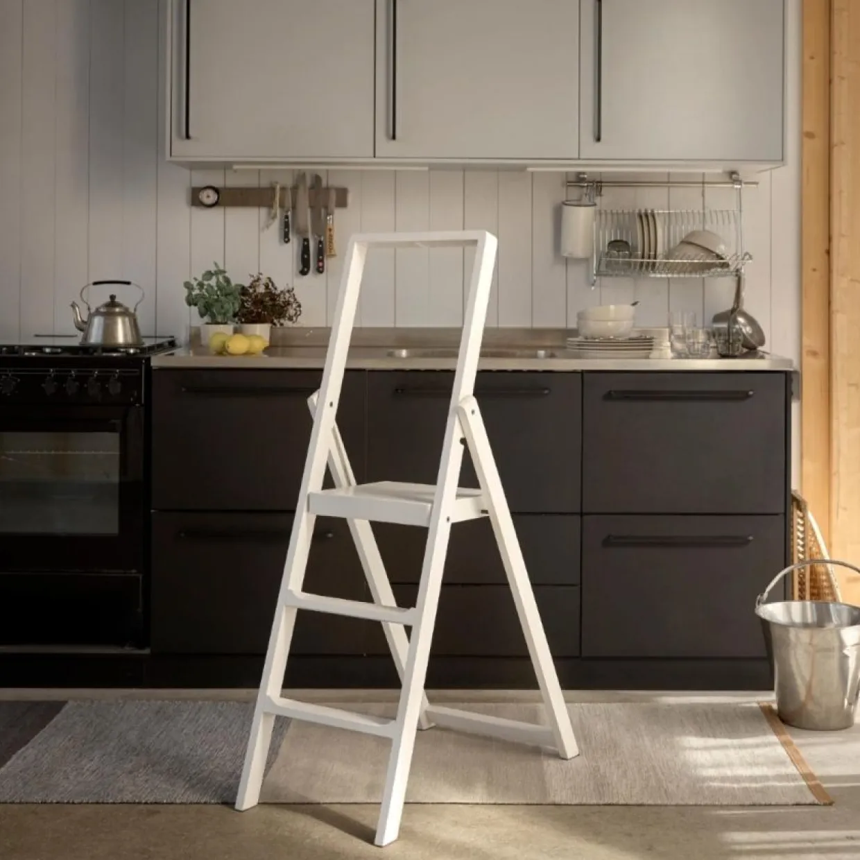 Stege Step white/stained