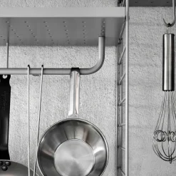 Stång Metall 30 cm grå