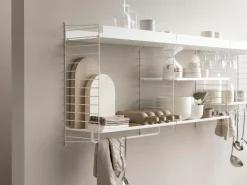 Stång Metall 30 cm grå