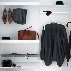 Stång Metall 58 cm vit