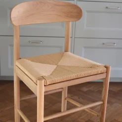 Stol Alma med flätad sits