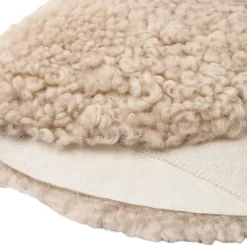 Stolsdyna Fårö fårskinn 34 cm beige