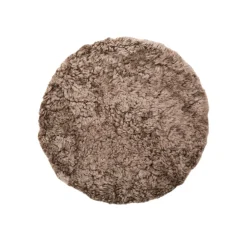 Stolsdyna Fårö fårskinn 34 cm brun