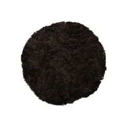 Stolsdyna Fårö fårskinn 34 cm mörkbrun