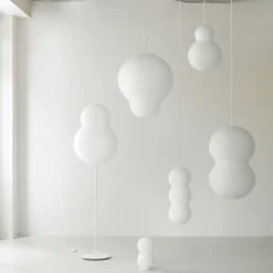 Taklampa Puff Bulb vit