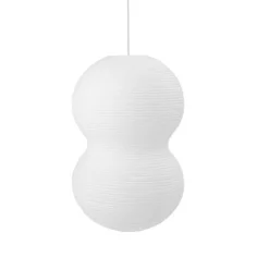 Taklampa Puff Twist vit