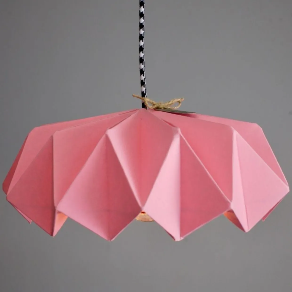 Taklampa Rosenvång 50cm Rosa