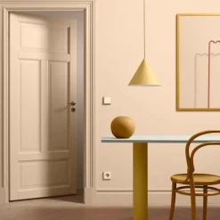 Taklampa Toniton Cone 30cm Gul