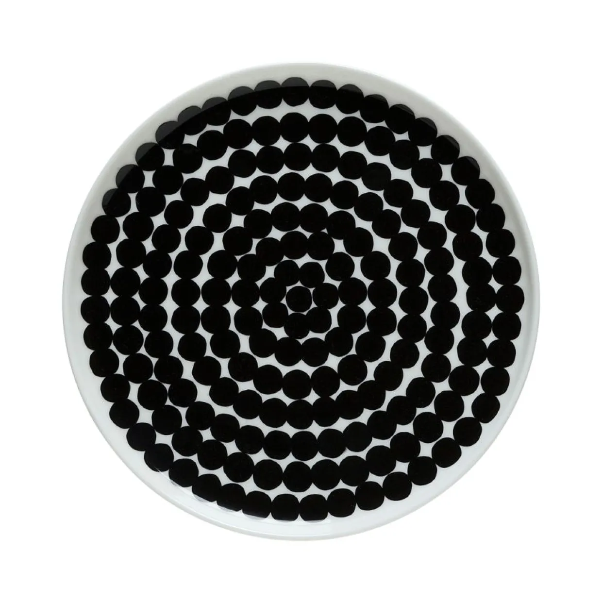 Tallrik 20cm Räsym. Stor prick