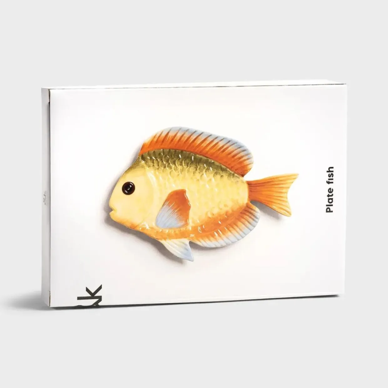 Tallrik fisk rainbow