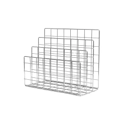 Tidningsställ Koster 37x18x32 cm Krom